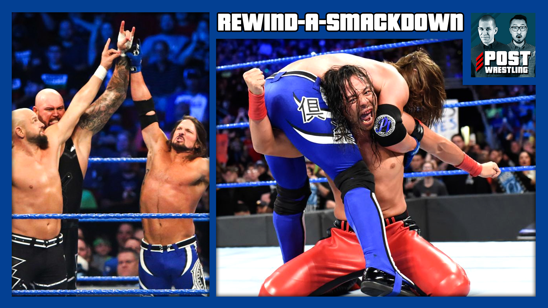 REWIND-A-SMACKDOWN 4/24/18: Nakamura vs. The Club, Rumble ...