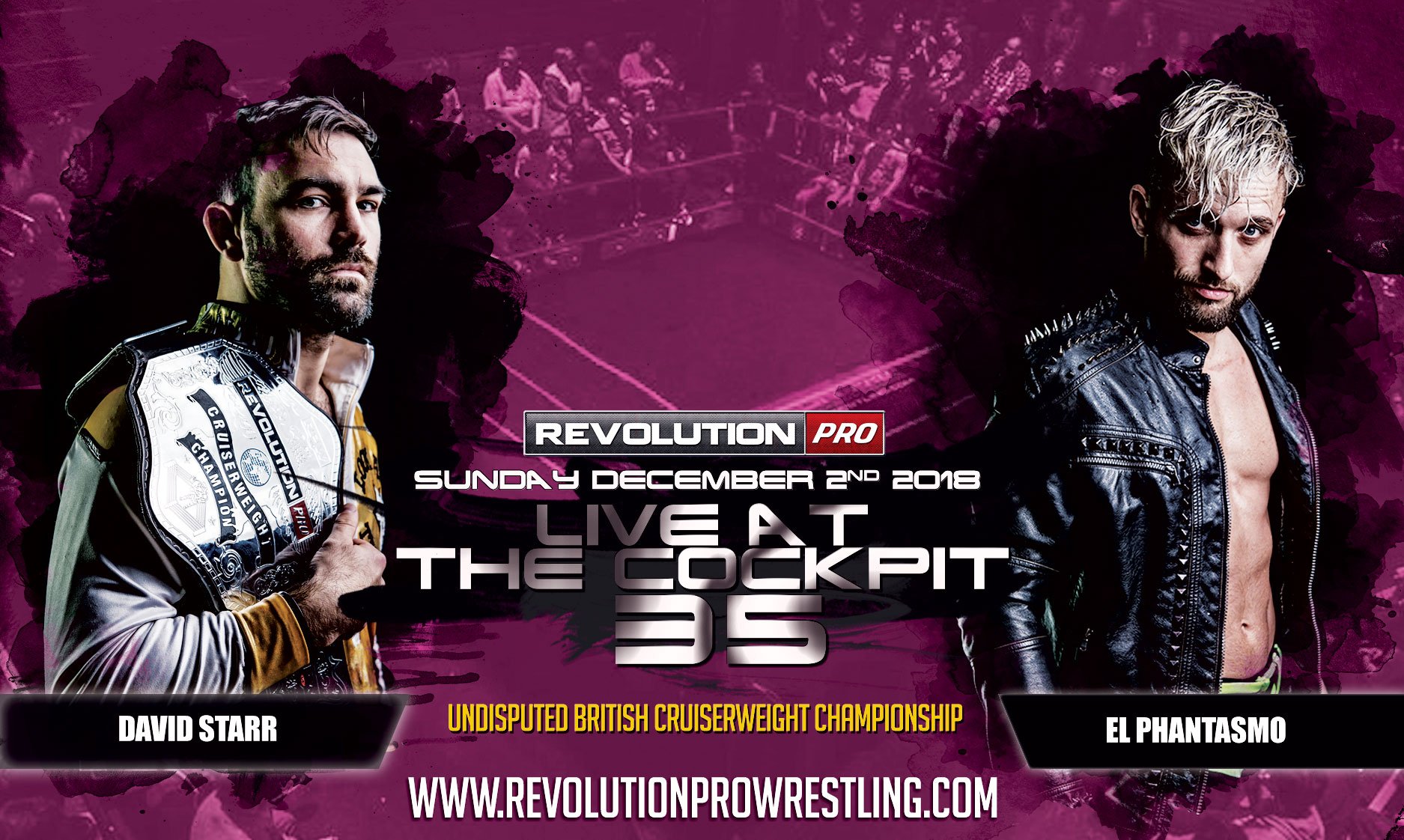 Revolution Pro Live at the Cockpit 35 Results: David Starr vs. El ...