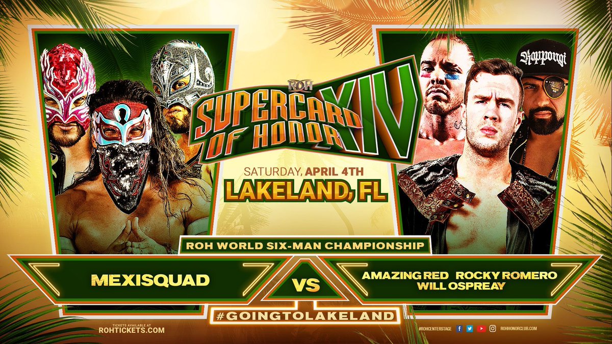 Ring of Honor adds a big sixman tag to Supercard of Honor