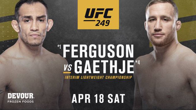 POLLOCK'S NEWS UPDATE: Tony Ferguson vs. Justin Gaethe set for UFC 249 ...