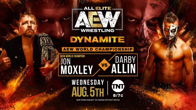 AEW Dynamite notes: AEW World Title match on 8/5, Excalibur not on ...