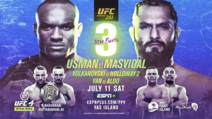 UFC 251 Coverage: Usman vs. Masvidal, Volkanovski vs. Holloway