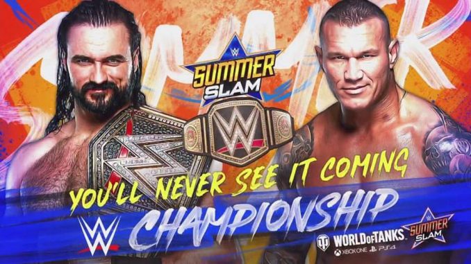 678px x 381px - WWE SummerSlam 2020 Report: Drew McIntyre vs. Randy Orton
