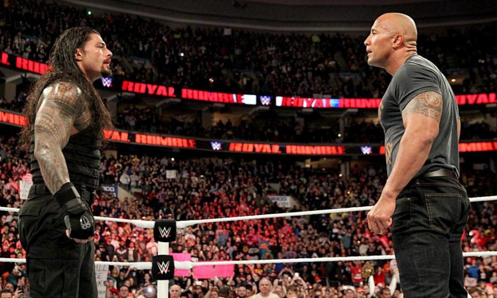 The Rock says he'd be honored to have Roman Reigns beat him at a