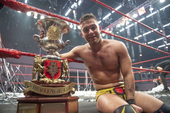 A-Kid wins NXT UK Heritage Cup tournament