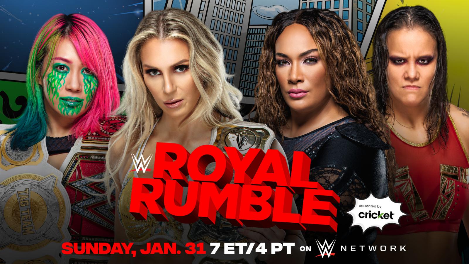 Women's Tag Team Title match added to WWE Royal Rumble