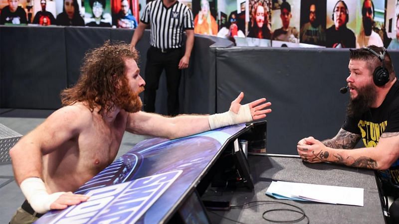 WWE Raw/Smackdown: Officials Trying To Keep Kevin Owens And Sami Zayn Happy 2