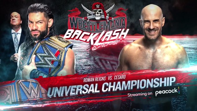 Cesaro to challenge Roman Reigns at WrestleMania Backlash