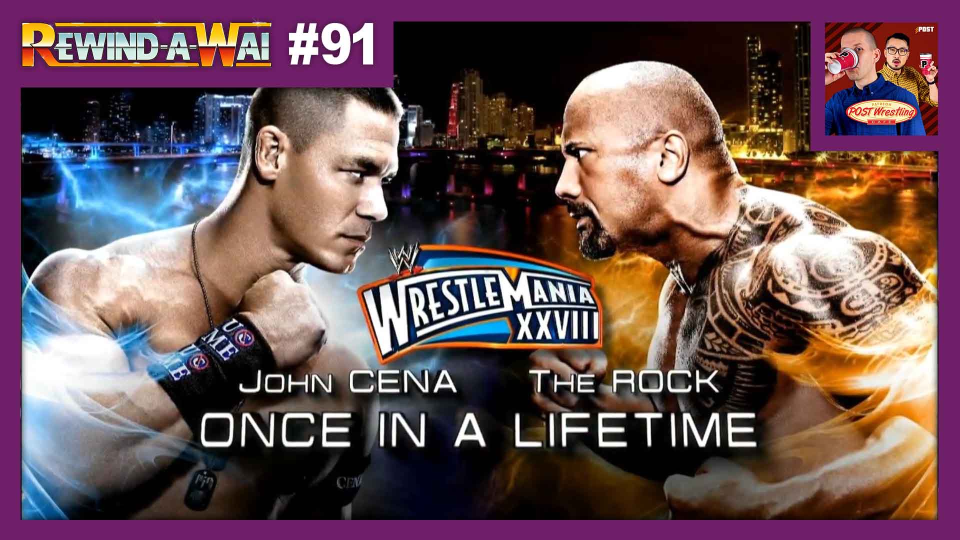 WWE WrestleMania 28 Results – April 1, 2012 – The Rock vs. John