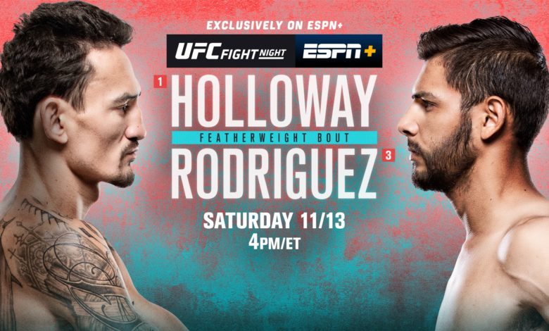 UFC Fight Night Report: Max Holloway Defeats Yair Rodriguez By Decision