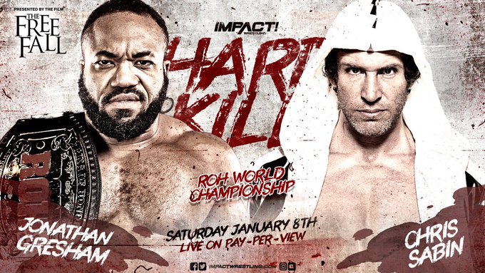 Jonathan Gresham to defend ROH World Title at IMPACT Hard To Kill