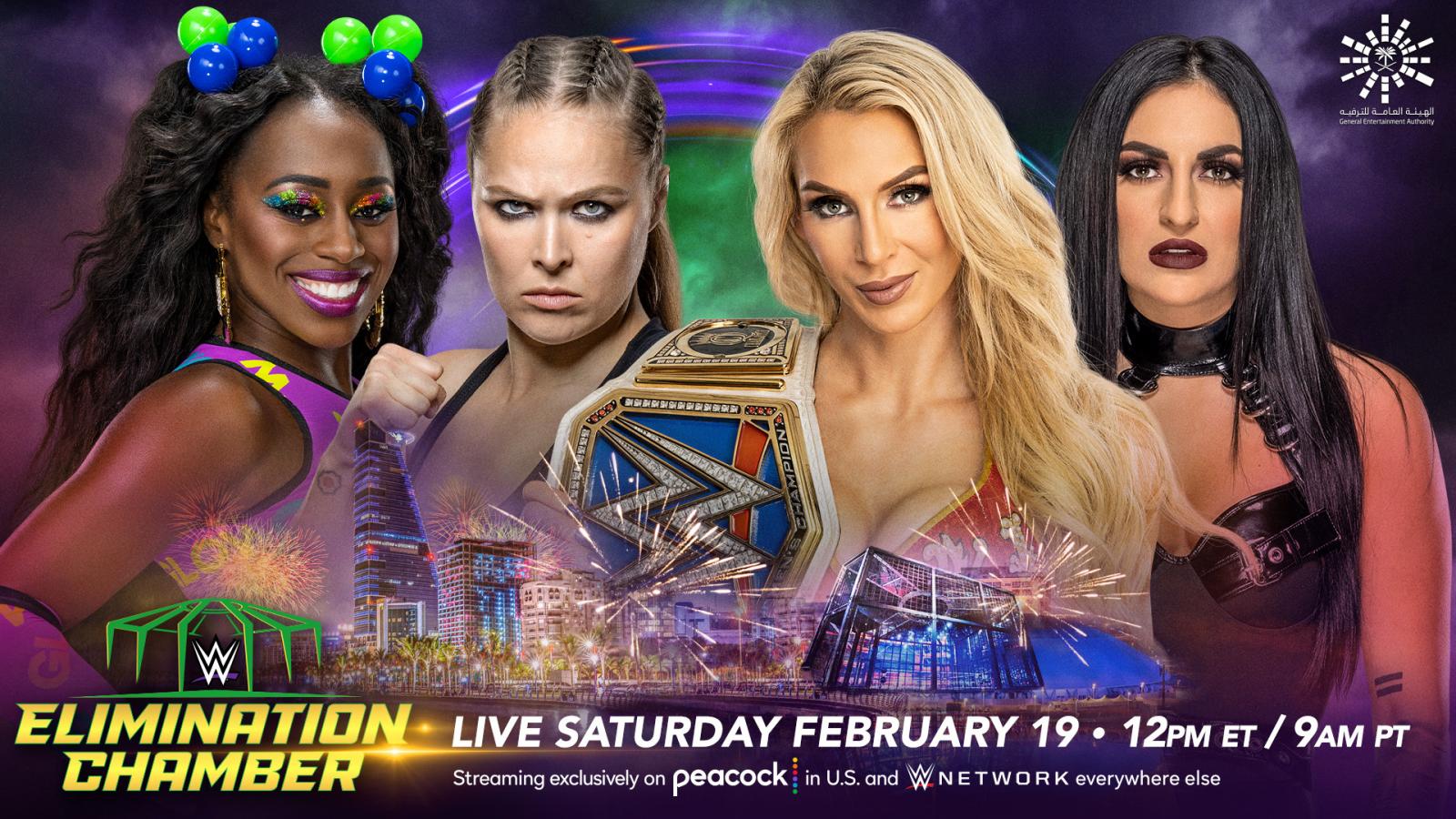 Women's Tag Match Officially Added To WWE Elimination Chamber