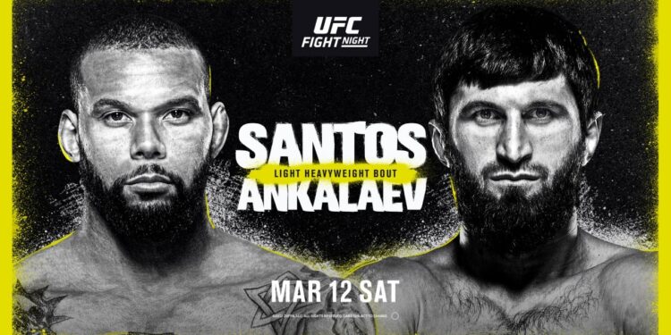 UFC Fight Night: Magomed Ankalaev defeats Thiago Santos by unanimous ...