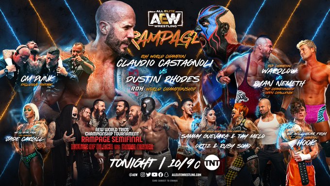 Time to show the world how Grimm their Future is #aew #dark