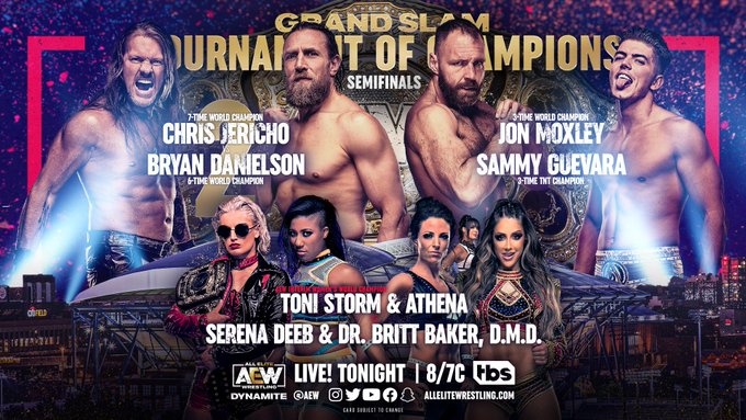 AEW Dynamite Report: Bryan Danielson, Jon Moxley Advance To Finals ...