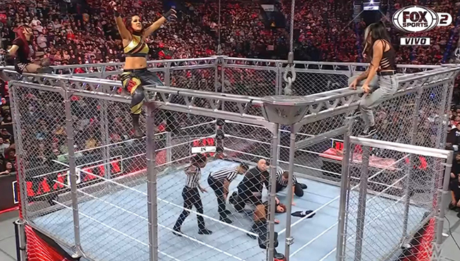 Wwe Raw Xxx Video - WWE Raw XXX notes: Steel Cage match doesn't take place, Kurt Angle appears  with DX, Sami Zayn