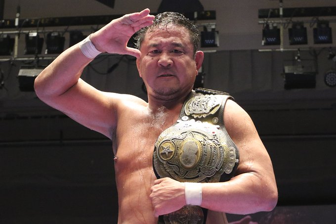 Yuji Nagata Captures AJPW Triple Crown Heavyweight Championship