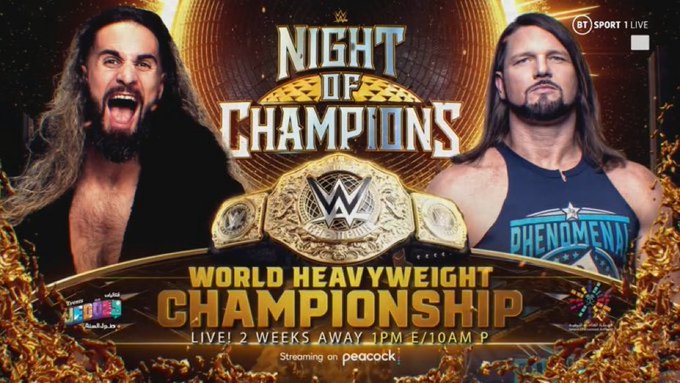 AJ Styles advances to face Seth Freakin Rollins for the World Heavyweight  Title!, WWE on FOX