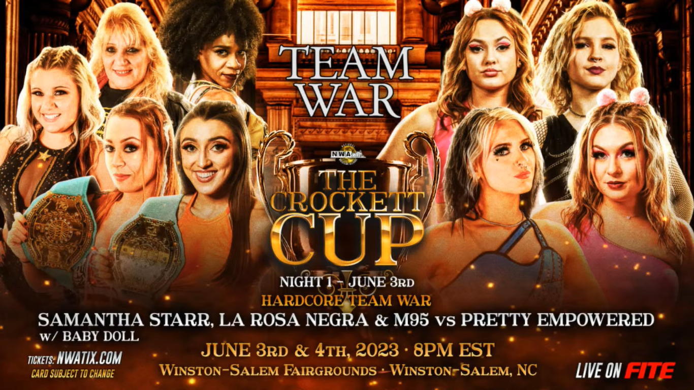 Hardcore Team War, World Women's TV Title bout, 6Man Scramble set for