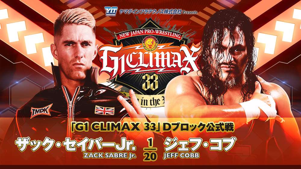 G1 Climax 33: Night 8 results and standings as Zack Sabre Jr takes 