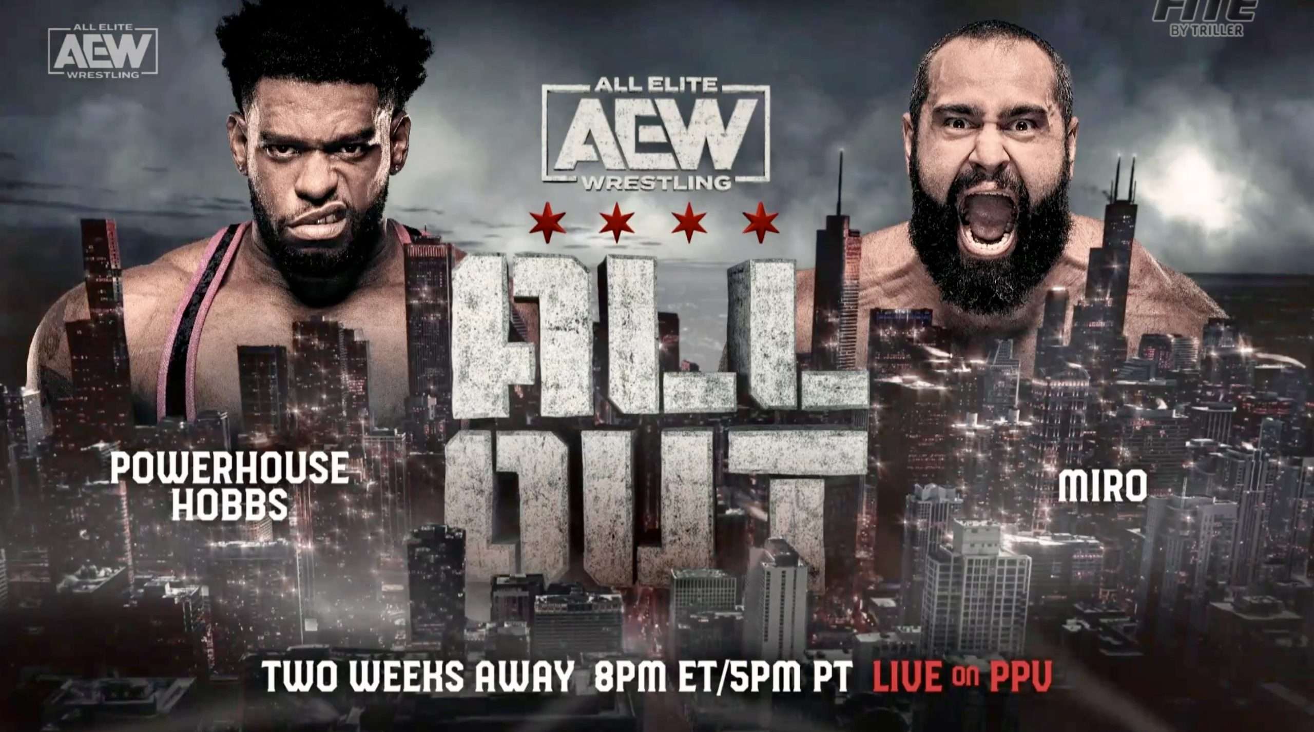 Miro and Powerhouse Hobbs will clash in Chicago at AEW All Out