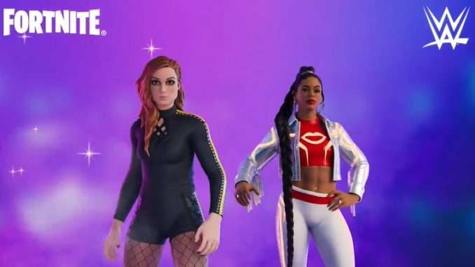 WWE Stars Bianca Belair and Becky Lynch Now Available in Fortnite