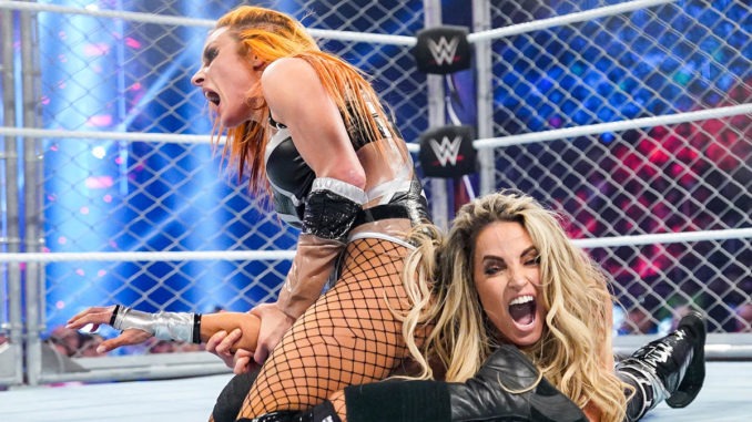 Video: Trish Stratus - WWE Payback Steel Cage Match vs Becky Lynch -  Exclusive 1st Interview, Videos