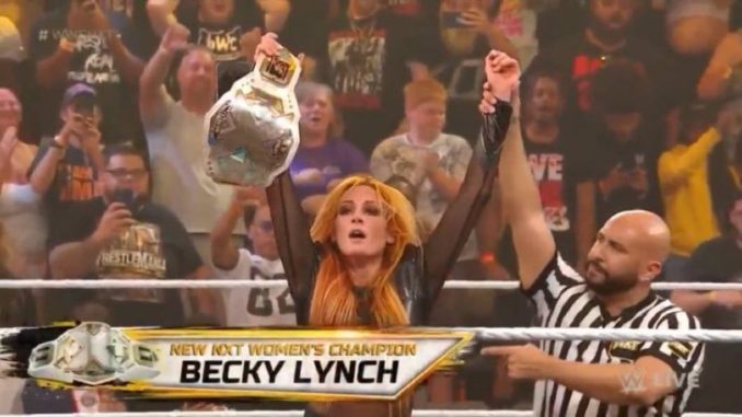 Becky Lynch defeats Tiffany Stratton for WWE NXT Women's Championship -  WON/F4W - WWE news, Pro Wrestling News, WWE Results, AEW News, AEW results
