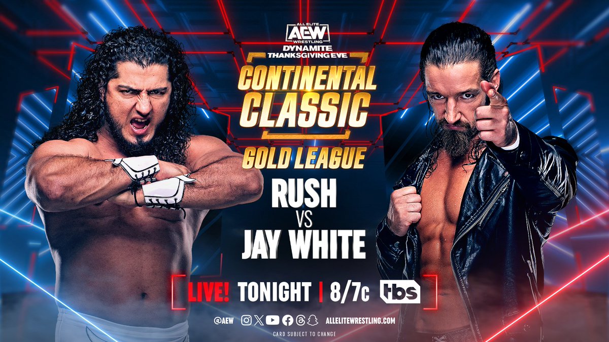 Leagues and opening matches for the AEW Continental Classic revealed