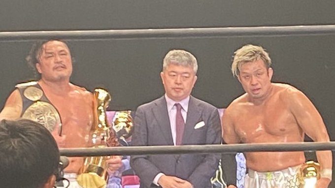 Bishamon Wins 2023 NJPW World Tag League, Offers El Phantasmo & Hikuleo ...