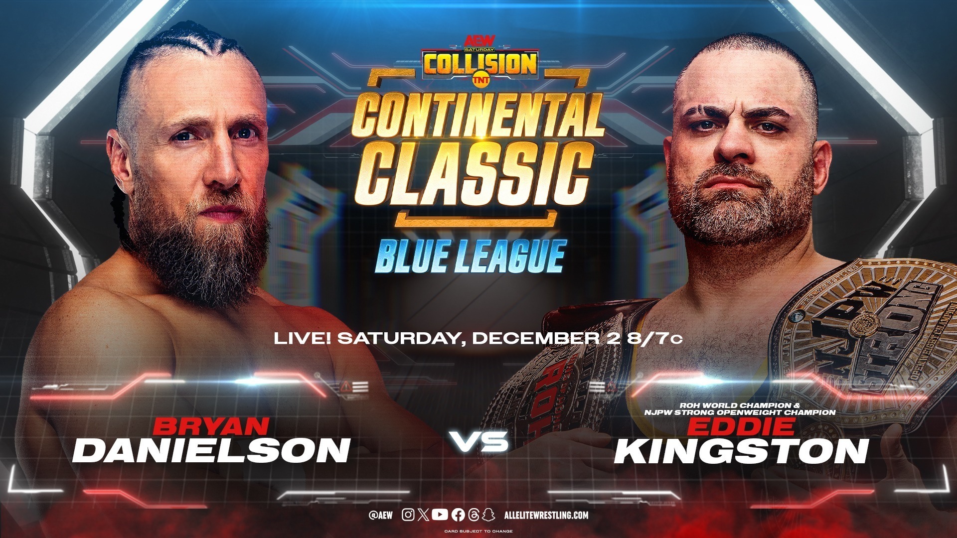 AEW Collision receives a spike for Bryan Danielson's return match