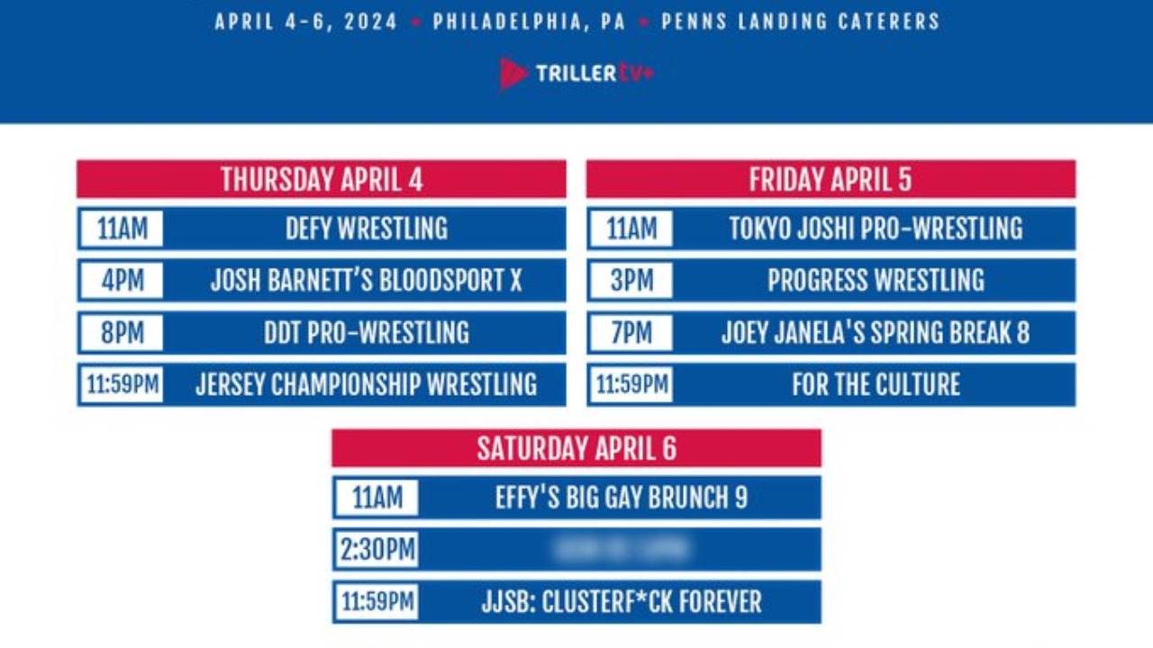 GCW unveils schedule for The Collective 2024