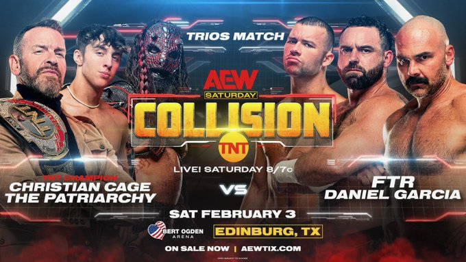 Trios match added to AEW Collision