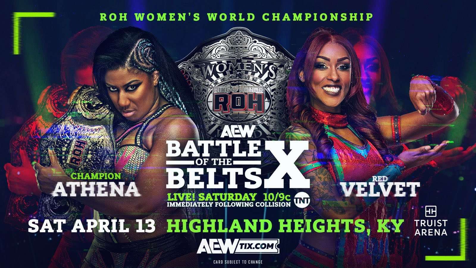 Athena to defend ROH Women’s Title at AEW Battle of the Belts X