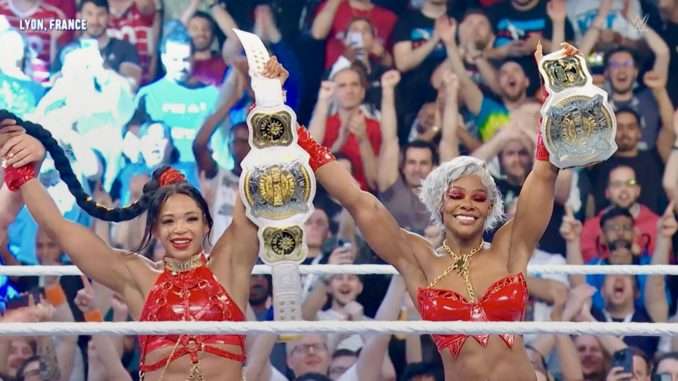 Bianca Belair & Jade Cargill Become WWE Women’s Tag Team Champions At ...