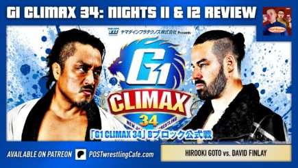 G1 Climax 34 Nights 11 & 12 Review: Shingo vs. SANADA, Goto vs. Finlay